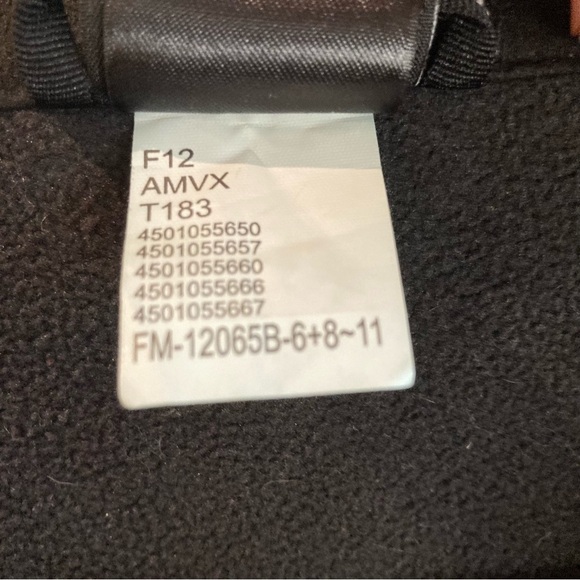 THE NORTH FACE Sz L Softshell Fleece Lined Original Hologram Fitted Jacket - Picture 15 of 16